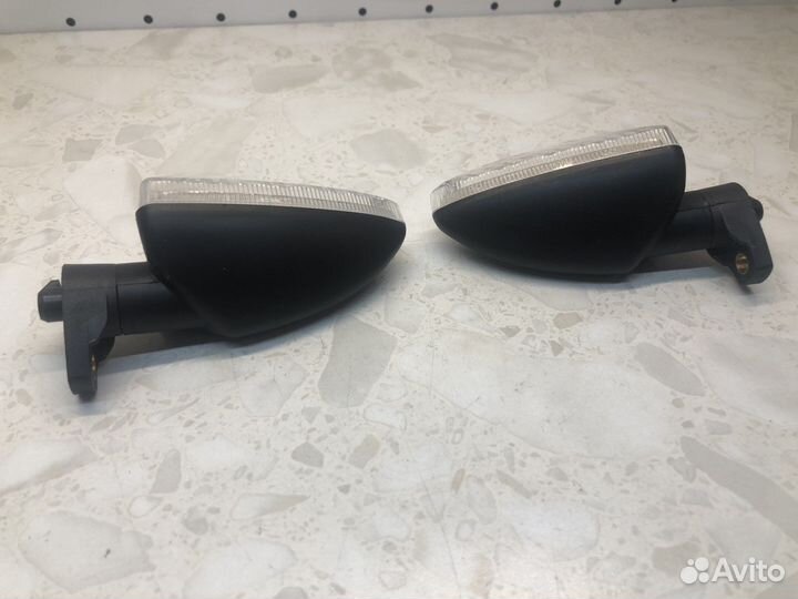 Поворотники для мото BMW S1000RR 09-17 прозрачный