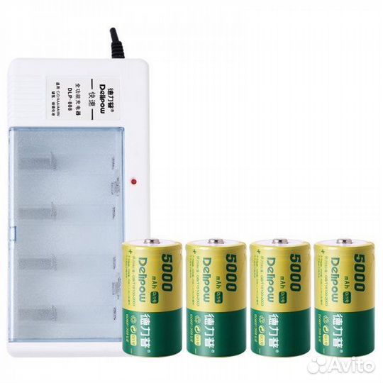 Универсальное зарядное устройство (C/D,9V,AA,AAA)