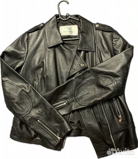 Кожаная куртка косуха женская натуральная кожа