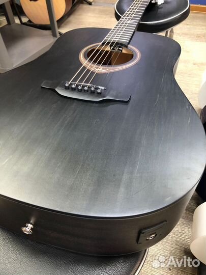 Гитара электроакустическая с подключением дредноут