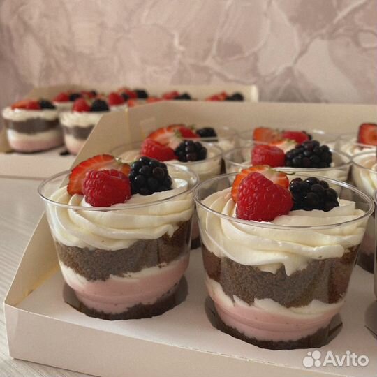 Торты на заказ, Бенто торты, Капкейки, Трайфлы