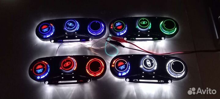 Светодиодные блоки печки Калина 1,Гранта