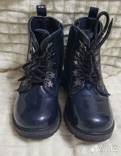 Ботинки демисезонные для девочки 25 размер