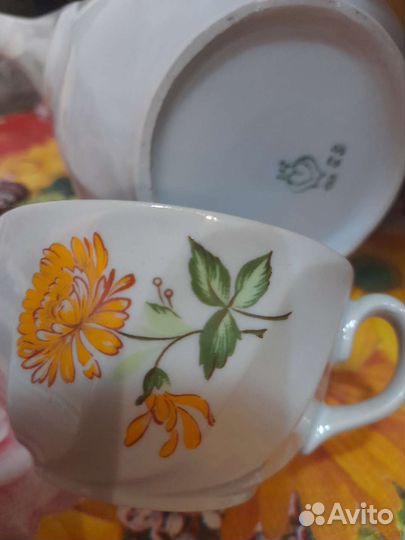 Чайно кофейный сервиз СССР