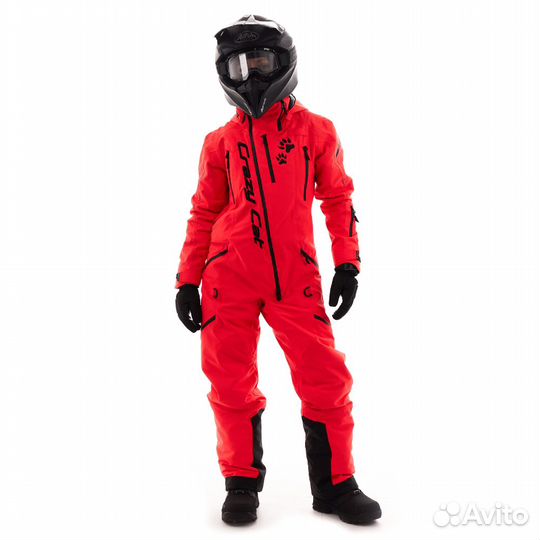 Комбинезон утепленный DragonFly Extreme красный L