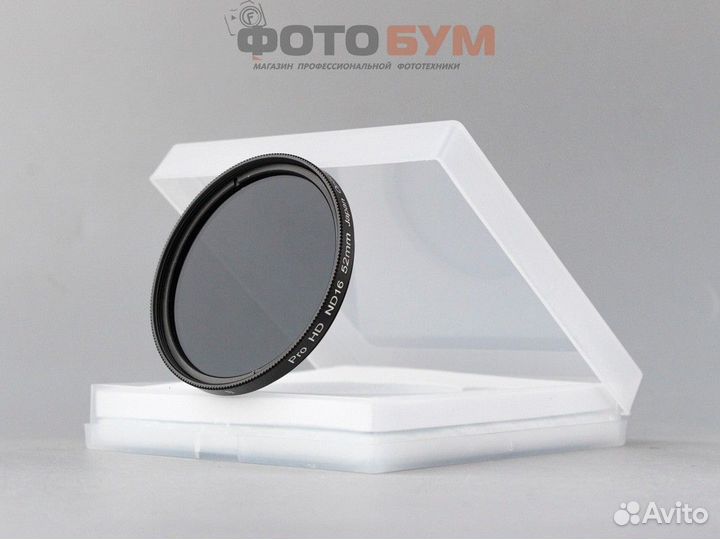Фильтр Fujimi нейтрально-серый ND16 52mm