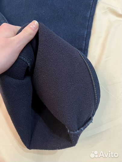 Джинсы утепленные мужские