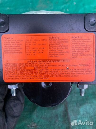 Подушка безопасности пассажирская Kia Ceed Киа Сид