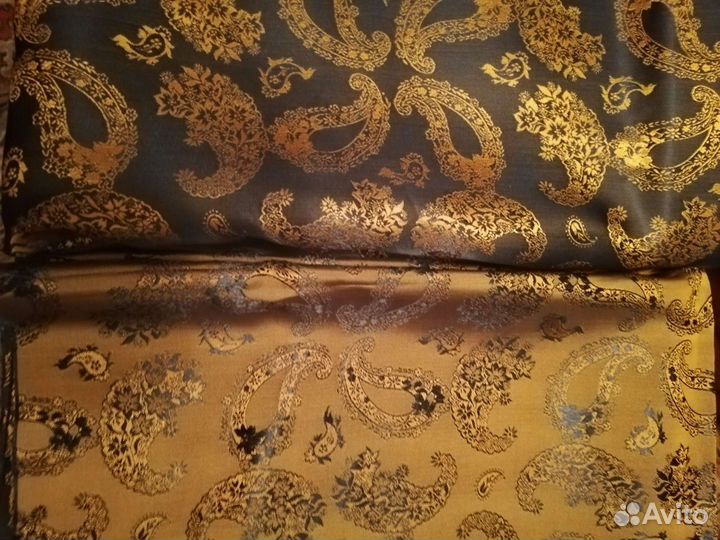 Ткань портьерная двусторонняя