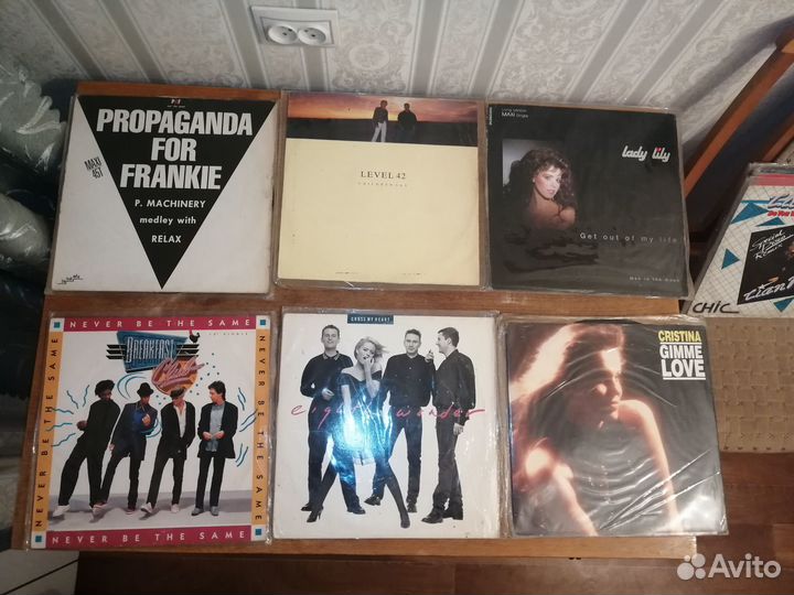 Пластинки виниловые импортные