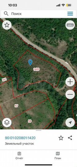 Участок 1,3 га (СНТ, ДНП)
