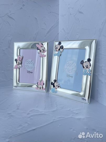 Фоторамка Микки и Минни Маус бэби Дисней