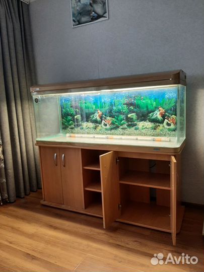 Аквариум с тумбой jebo