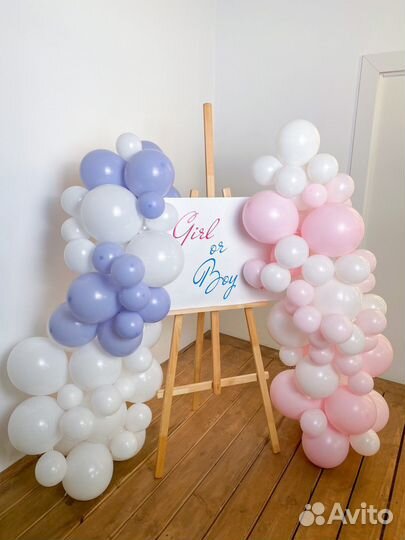 Фотозона из шаров декор на свадьбу, день рождение