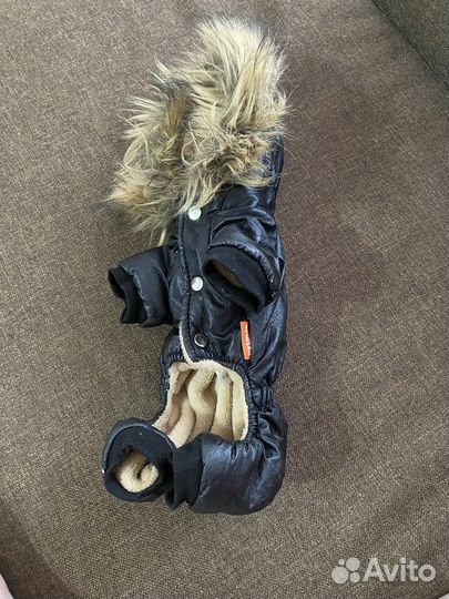 Зимний комбинезон для мелких собак