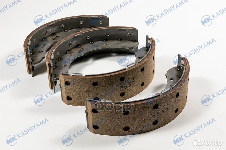 Колодки тормозные барабанные K6653 MK kashiyama
