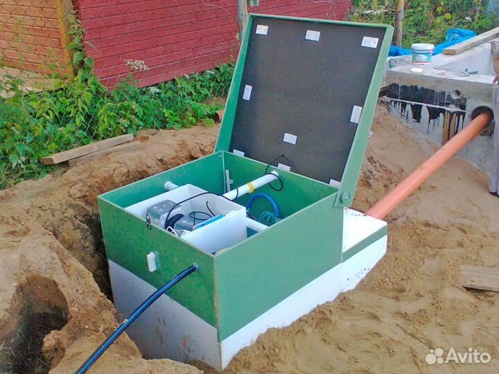 Септик био Green 4 с переливом