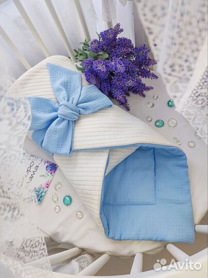 Конверт на выписку для новорожденного лето