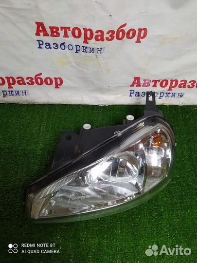 Фара левая ваз 1118 Калина Новая пластик