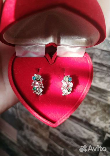 Серебряные серьги