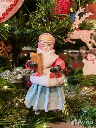 Игрушки из ваты ручной работы