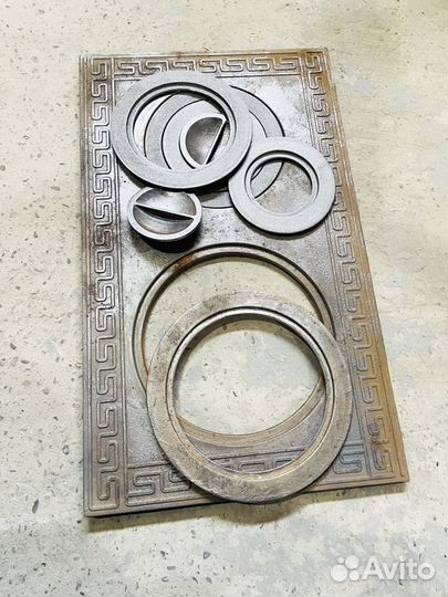 Плита печная под казан две конфорки П2-5