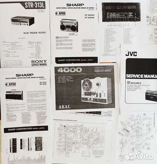 Инструкции по эксплуатации, по ремонту, схемы на р