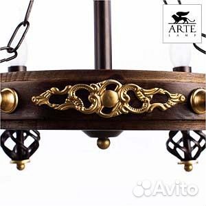 Подвесная люстра Arte Lamp Cartwheel A4550LM-6CK