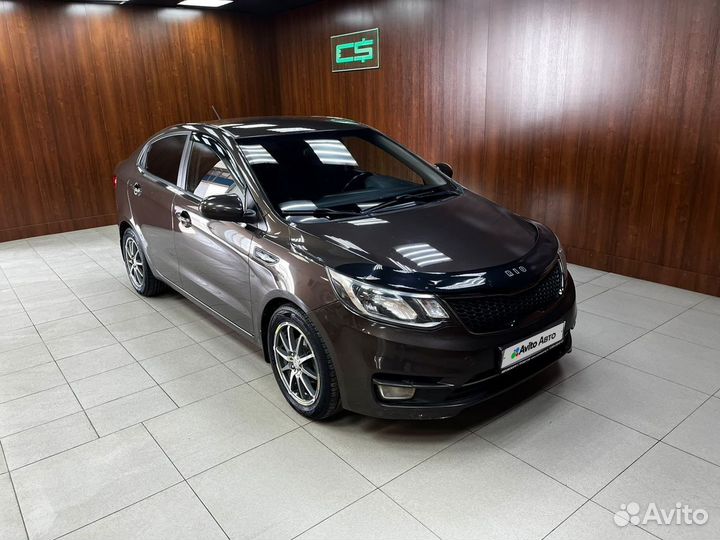 Kia Rio 1.6 МТ, 2015, 134 000 км