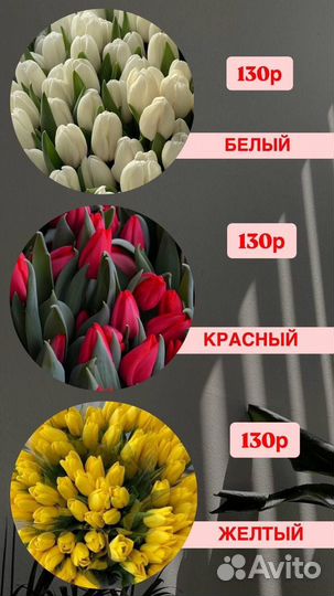 Тюльпаны к 8 марта