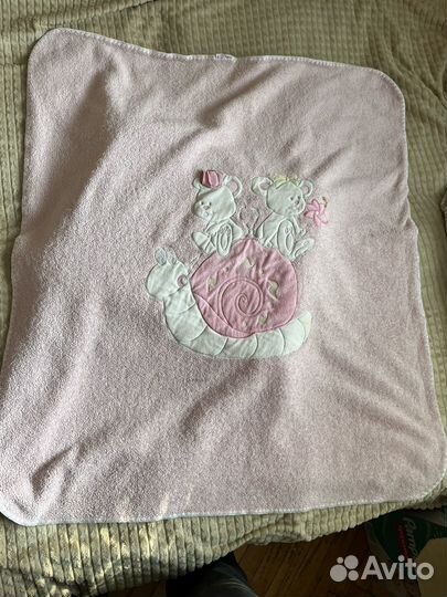 Плед коверт для новорожденных в коляску