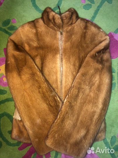 Норковый полушубок 44-46 р