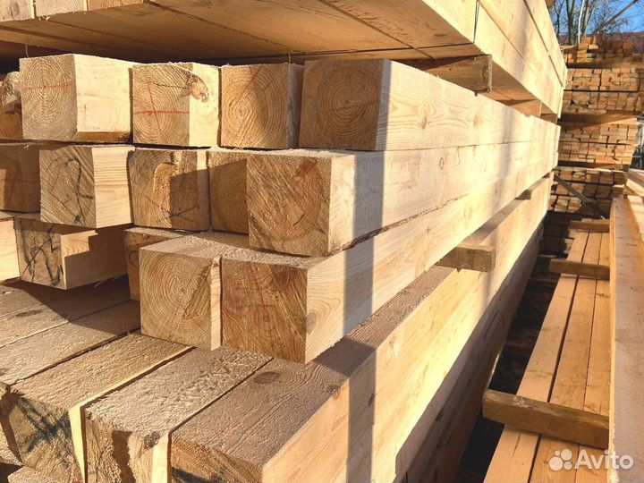 Доска обрезная 25х150х6000мм от производителя