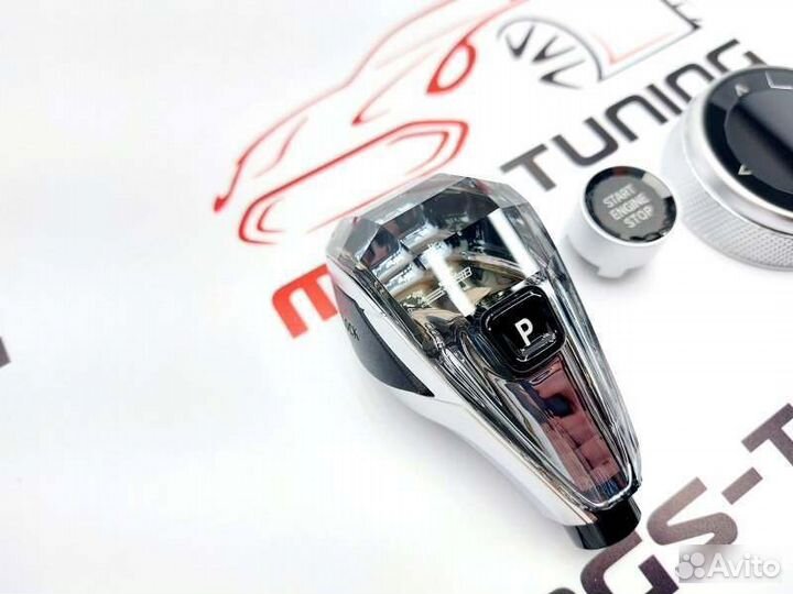 Элементы сваровски BMW 3 F30 хрустальные кпп шайба