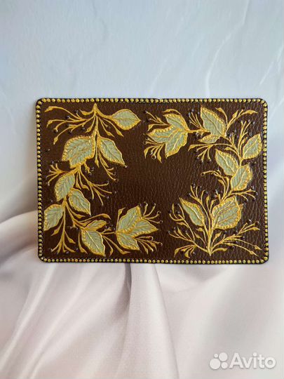 Обложка на паспорт кожа