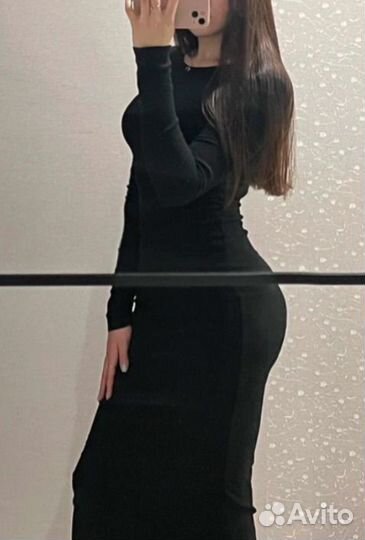 Платье длинное