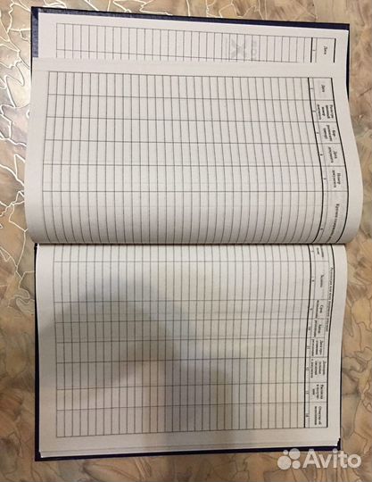 Ежедневник, Журналы ригистрац, Блокноты