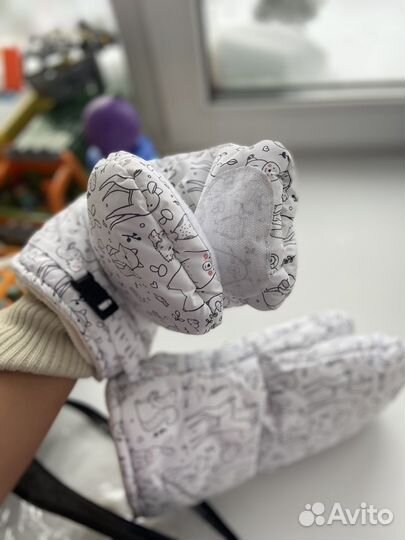 Муфта варежки на коляску