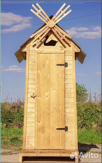 Уличный туалет с установкой YPY
