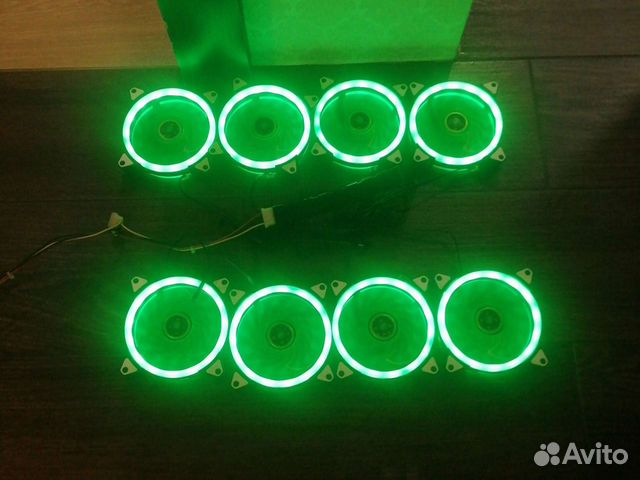 Новые вентиляторы LED 120 мм 1200 оборотов