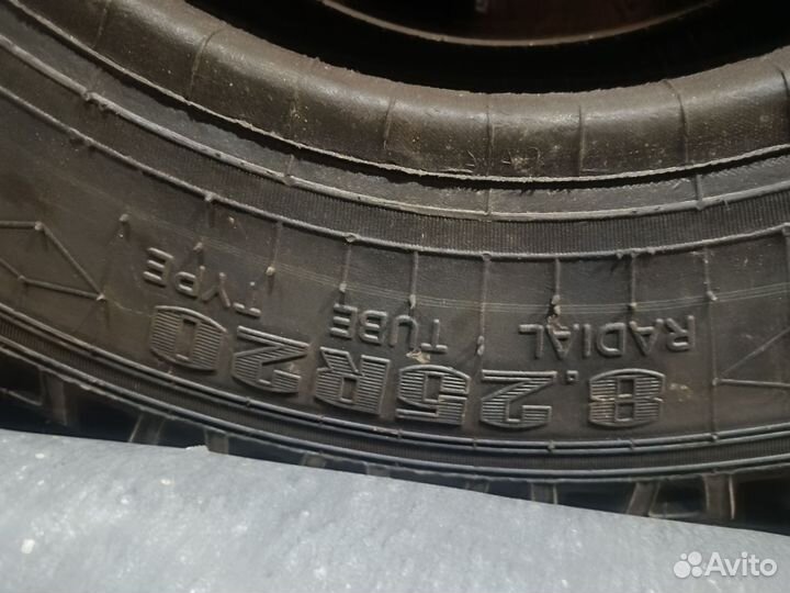 Шины 8.25 r20 У2 на газон, мтз