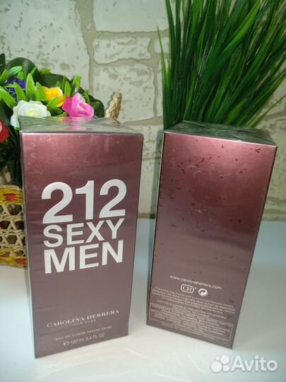 212 sexy men carolina herrera 100ml