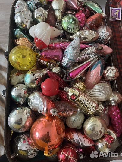 Новогодние игрушки СССР советские
