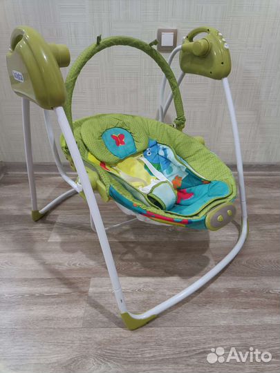 Детские качели шезлонг babyton