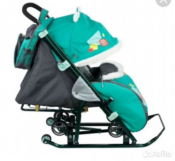 Санки коляска ника