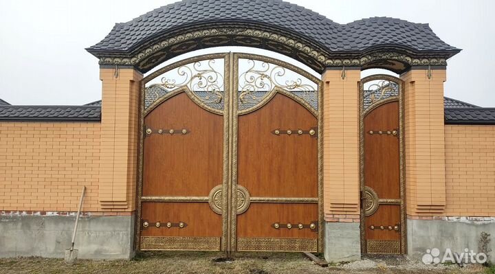 Кованые ворота