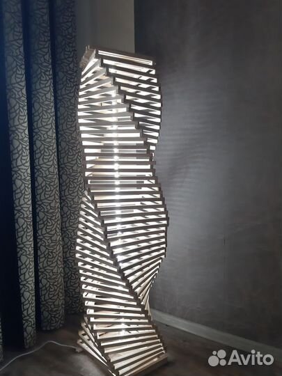 Торшер напольный лофт