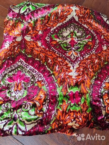 СССР 280*140 плюш советский бархат хб основа новая