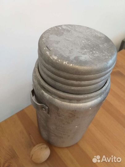 Фляжка армейская СССР алюминиевая 2 литра