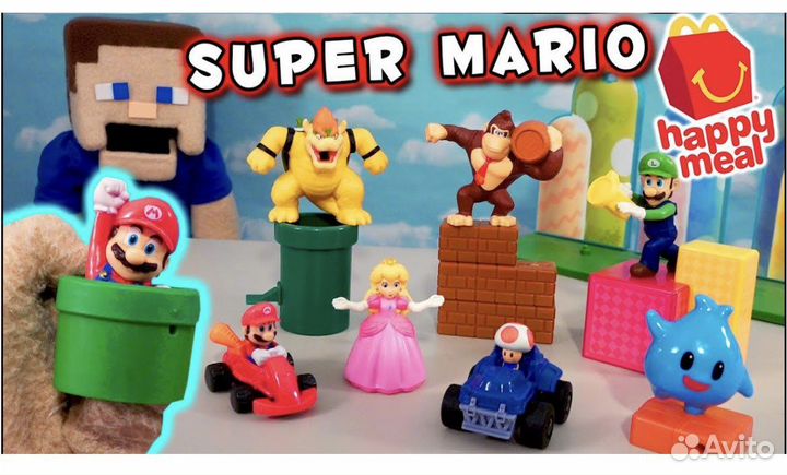 Super Mario Mcdonalds новая фигурка